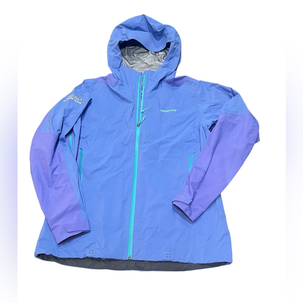💜Patagonia Gore-Tex Women’s Purple Rain Outdoor-Hiking Jacket Size XL💜